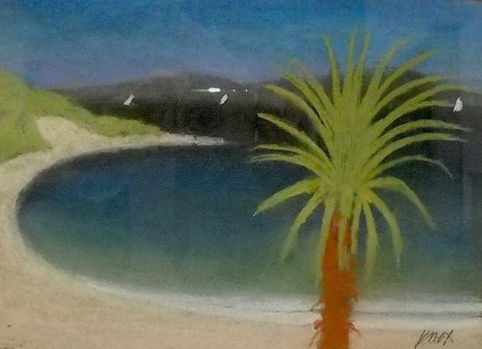 Island Palm Tree Jack Knox RSA RSW RGI HFRIAS D.LITT (1936-2015)