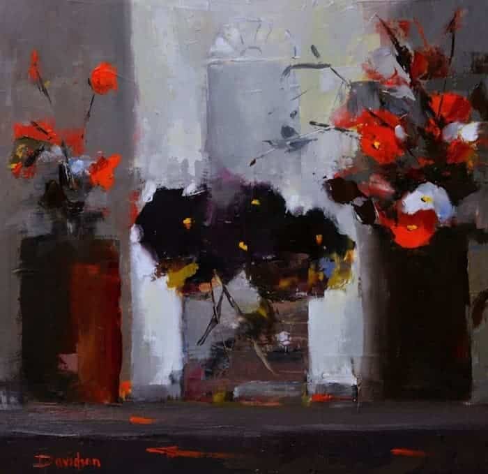 Mixed Flowers against the Light Mary Davidson