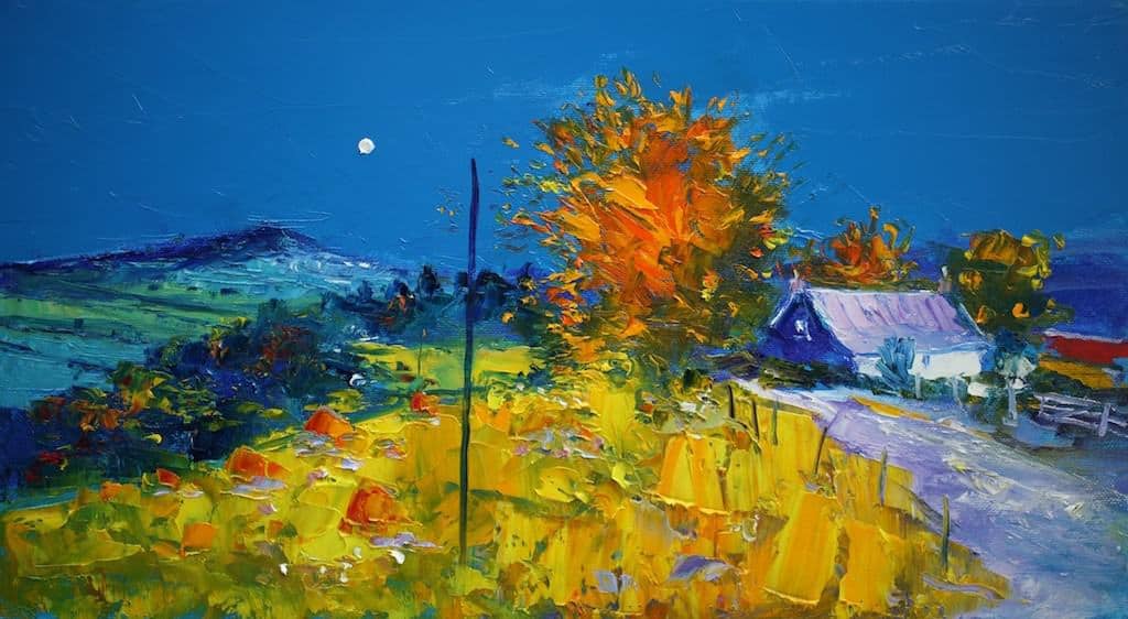 Autumn in an Angus Glen, Horniehaugh Jolomo - John Lowrie Morrison OBE