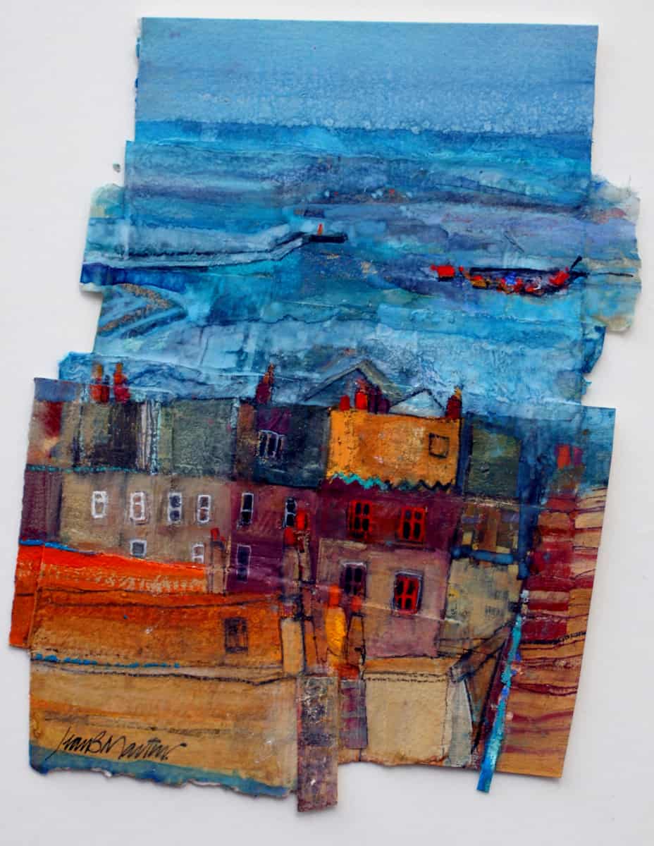 Rooftops, Staithes Jean Martin RSW