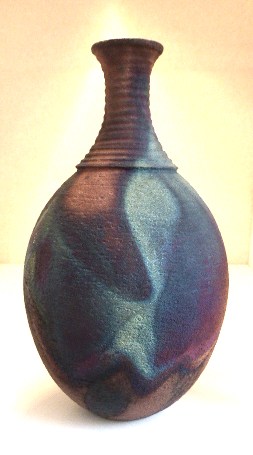 Round Bottle 1 Sourdust Pottery - John Scott