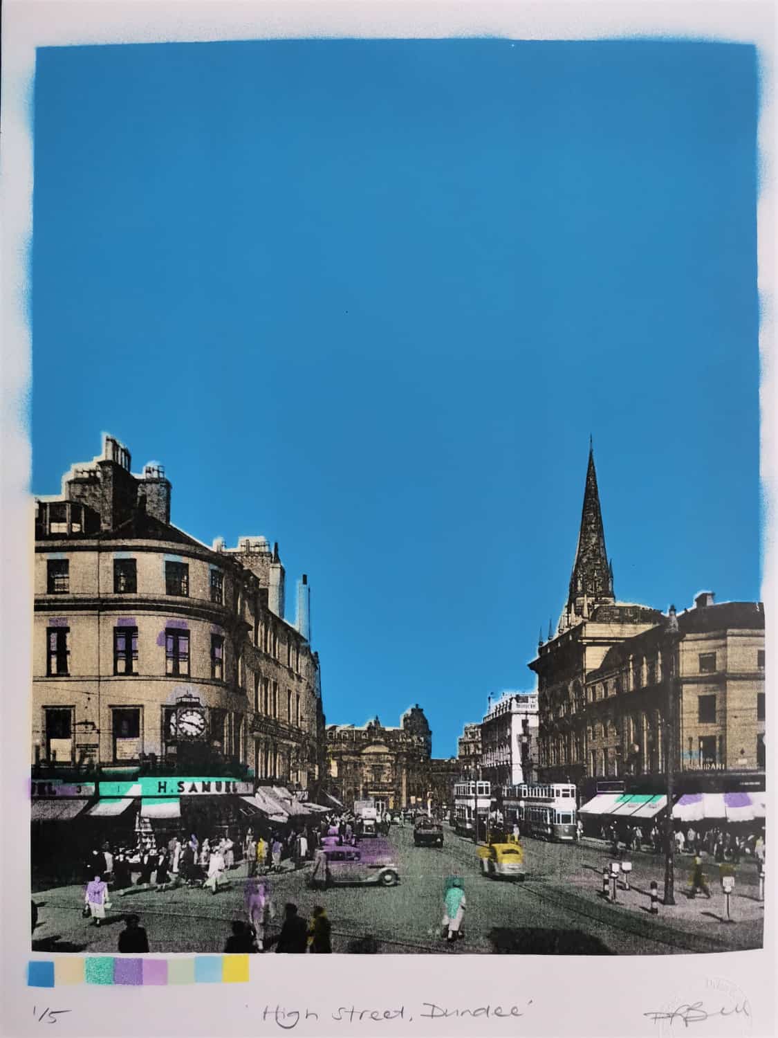 Dundee High Street (blue) Dylan Bell