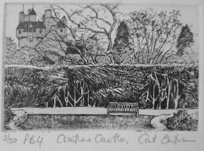 Crathes Castle Cat Outram
