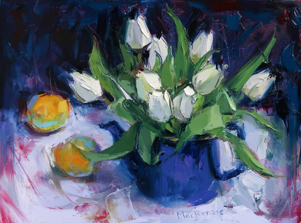 Teapot & Tulips Jennifer Mackenzie DA