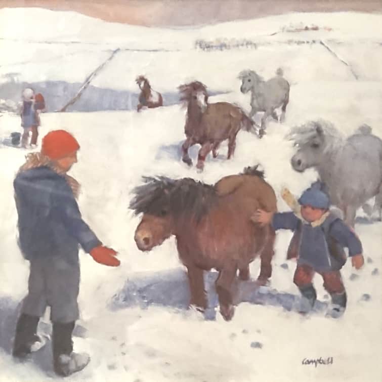 Calling the Ponies Catriona Campbell