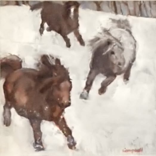 Three Hurrying Ponies Catriona Campbell