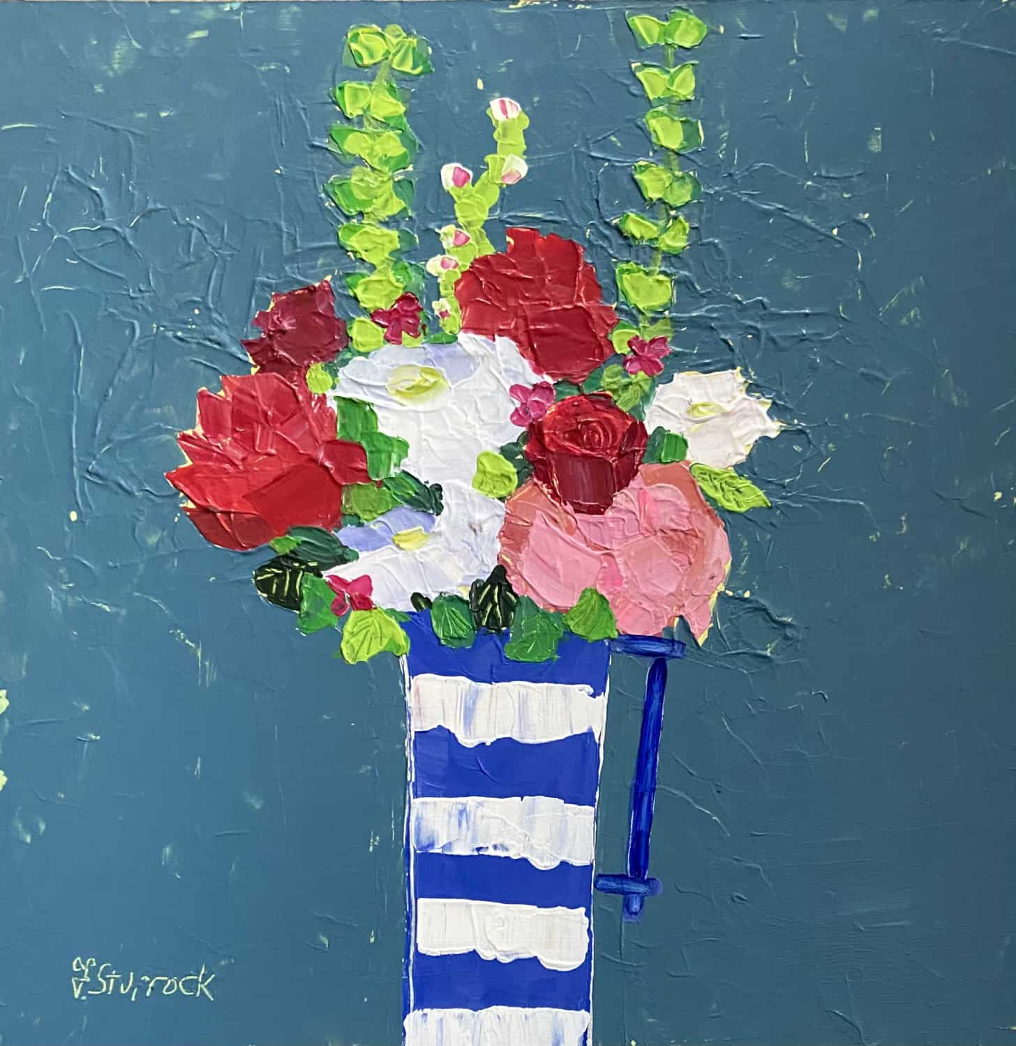 Flowers in a Cornish Jug Fiona Sturrock