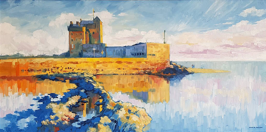 Broughty Castle At Dawn Charlie Parsons