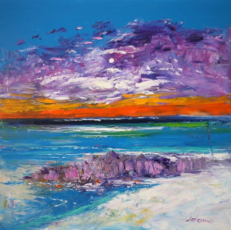 Storm Passing North End, Isle of Iona Jolomo - John Lowrie Morrison OBE