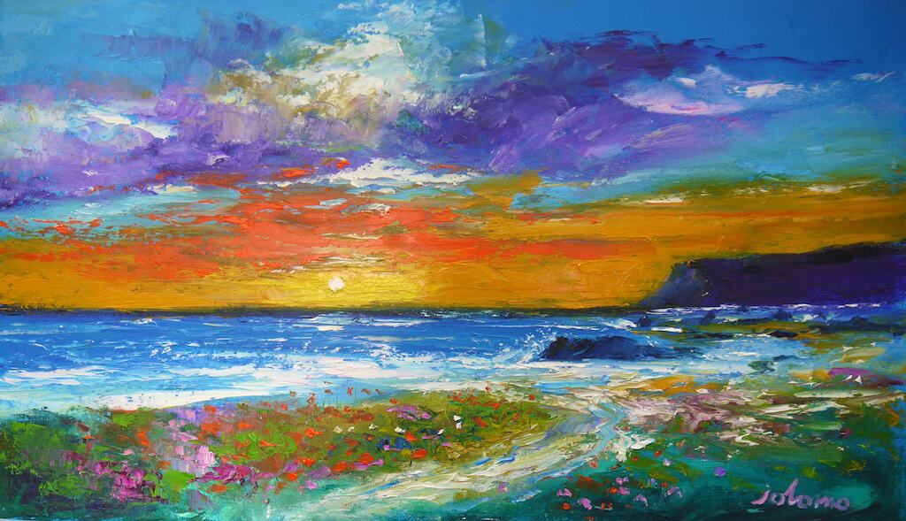 The Singing Sands of Islay –  The Tide Coming In Jolomo - John Lowrie Morrison OBE